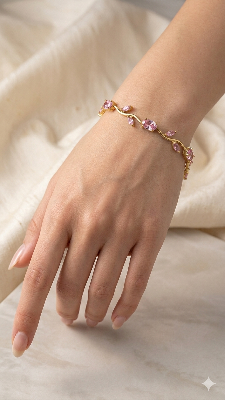 Tulip bracelet Rose Gold