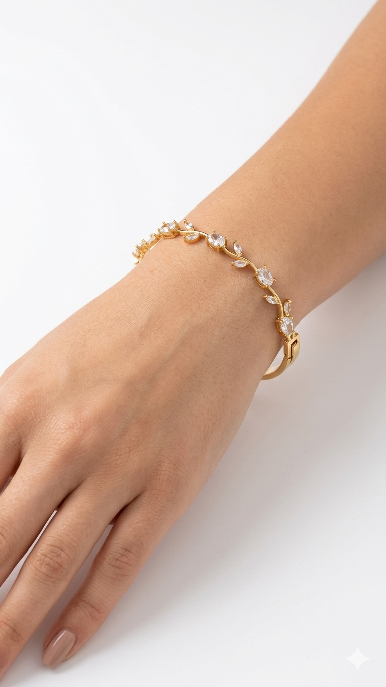 Tulip bracelet Rose Gold