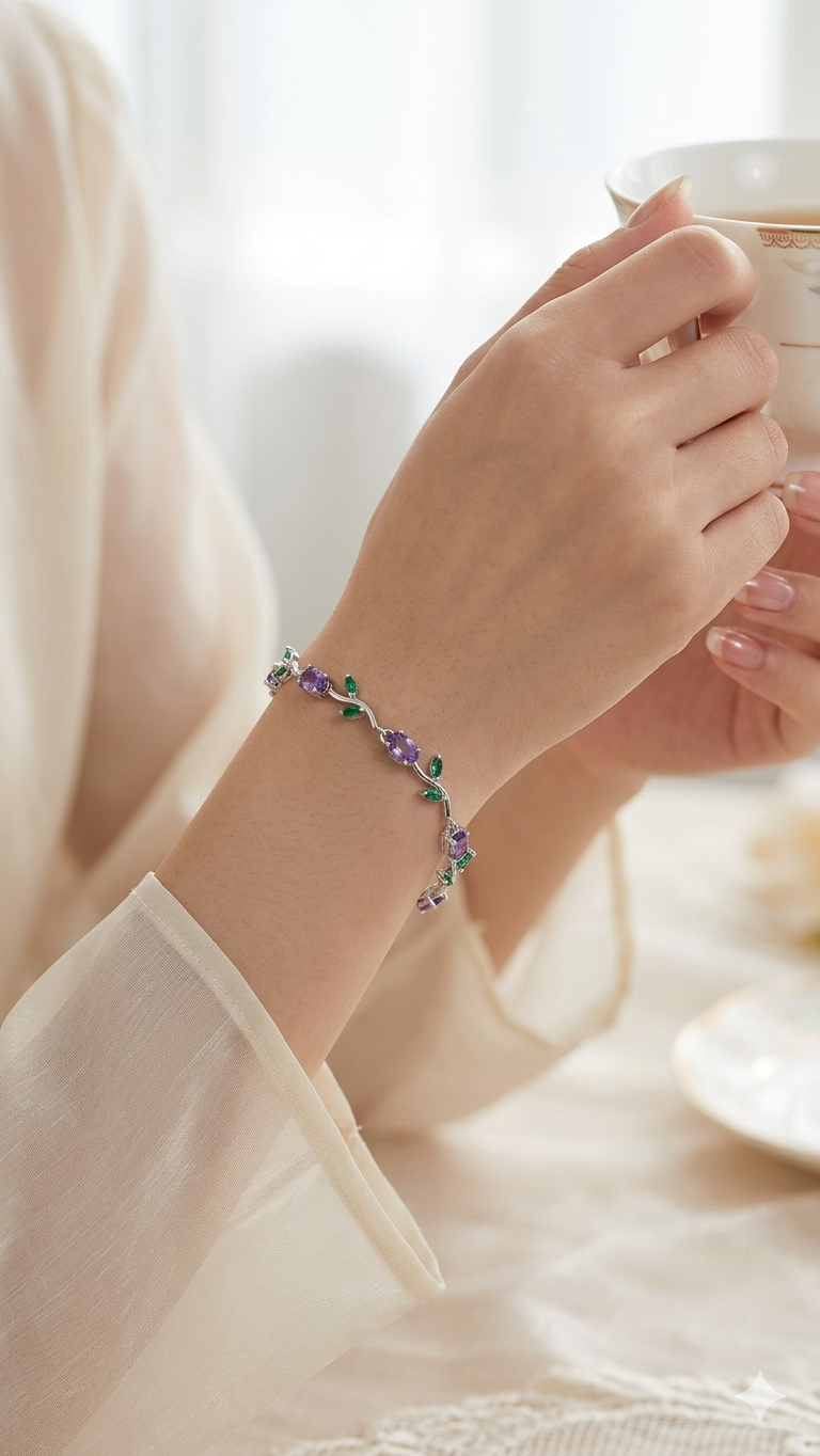 Tulip bracelet Rose Gold